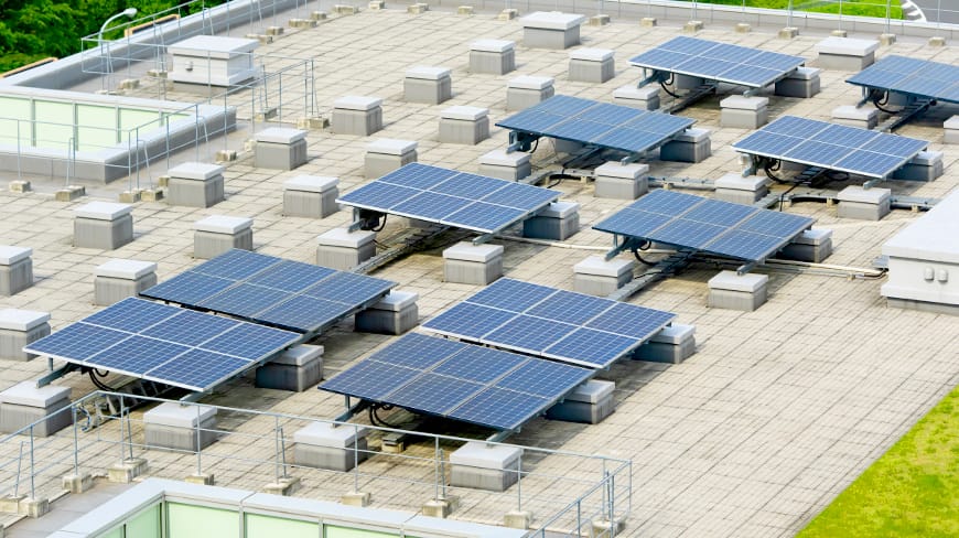 太陽光パネル・蓄電池システムイメージ